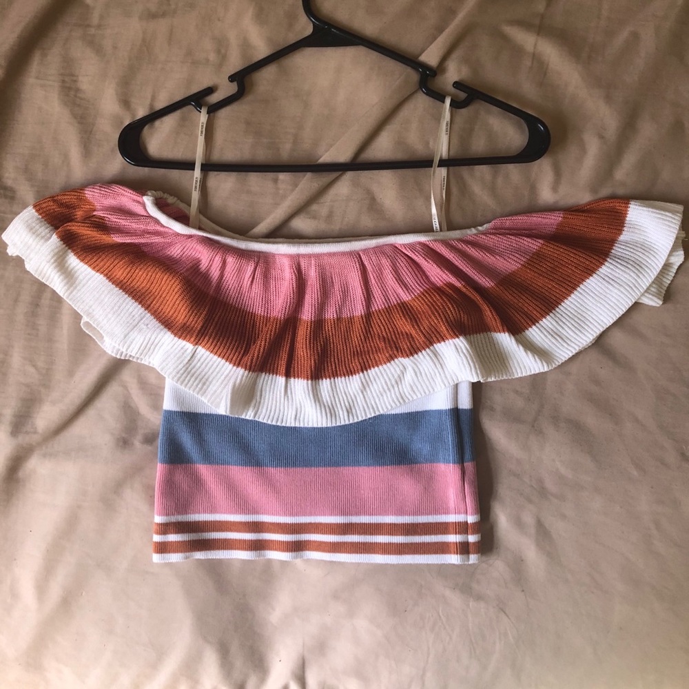 Strapless top